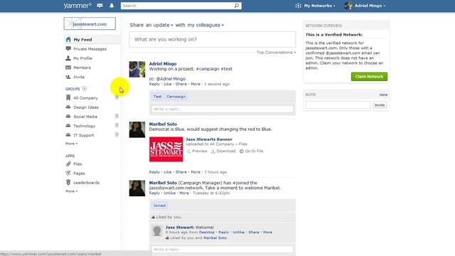 Overview Of Yammer