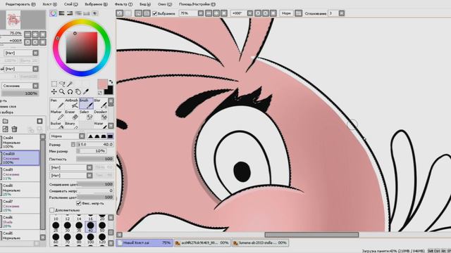 Speed Art - Angry Birds Stella смотреть онлайн