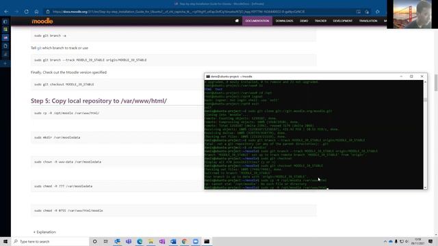 LEMP (Linux Nginx MySQL PHP) Stack + Moodle on an Azure Ubuntu VM смотреть онлайн