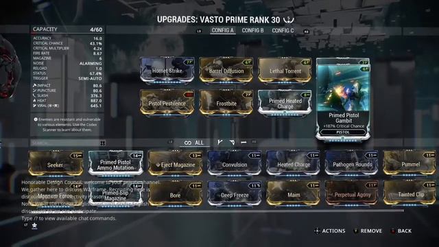 Pro Vasto Prime Build (Warframe) U21 смотреть онлайн