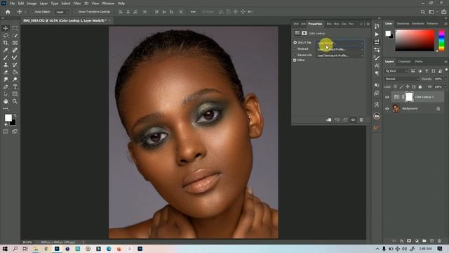 Simple Way Of Frequency Separation, Dodge And Burn Using MUA Retouch panel - Photoshop Tutorial смотреть онлайн