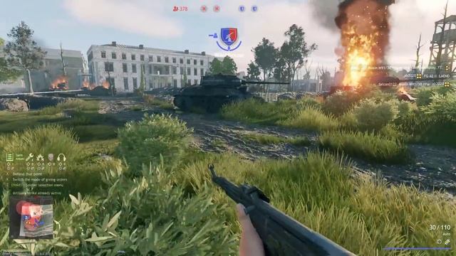 German Forces vs Soviet Forces - Ministry Garden - Battle of Berlin [1440p 60FPS] Enlisted смотреть онлайн