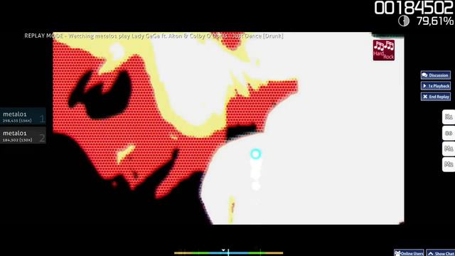 Зеленый слоник в Osu! смотреть онлайн