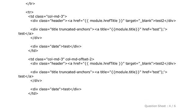 HTML : How to add spacing between elements of bootstrap enabled html table? смотреть онлайн