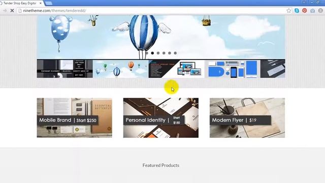 Tendershop Responsive Easy Digital Downloads Theme Preview смотреть онлайн