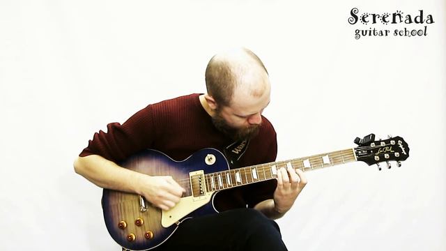 Rhythm Changes Solo (Jazz guitar solo) - Shaun Baxter | Guitar School Serenada смотреть онлайн