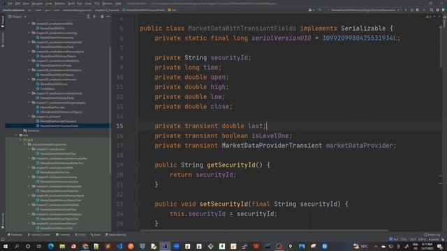 27 - Java Serialization using transient keyword - Code Demo смотреть онлайн
