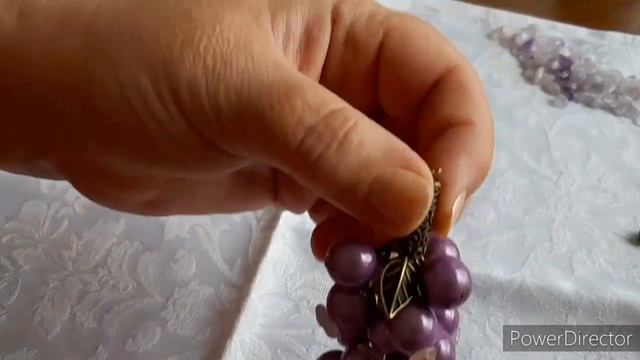 Ролик 40. Сборка колье "Глициния" смотреть онлайн