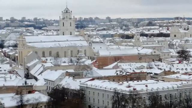 Вильнюс. Башня Гедиминаса смотреть онлайн