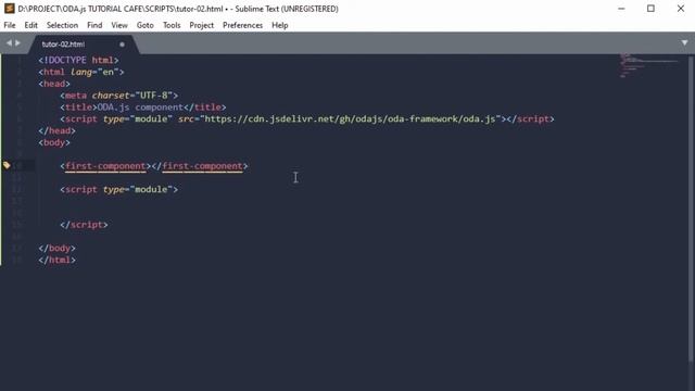 Урок 1 — Установка фреймворка ODA.js смотреть онлайн