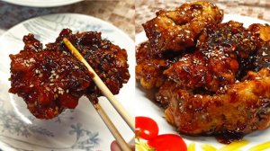 Хрустящая курочка по корейски.