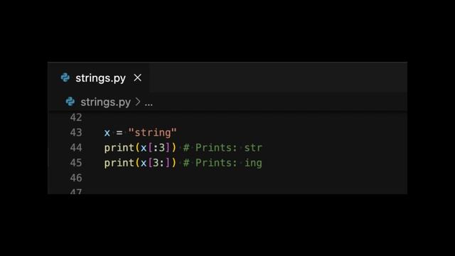 Python Tutorial | Python Strings in 2 Minutes! смотреть онлайн