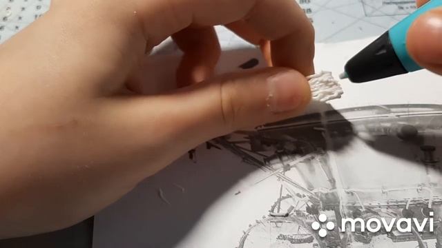 модель из 3D ручки лунаход -1 смотреть онлайн