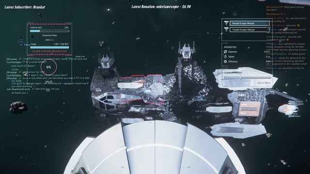 Star Citizen Alpha 3.19.1: Illegal Deep Space Salvage Op смотреть онлайн
