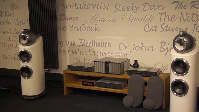 B&W 802 D3 At Alpha Highend Belgium.