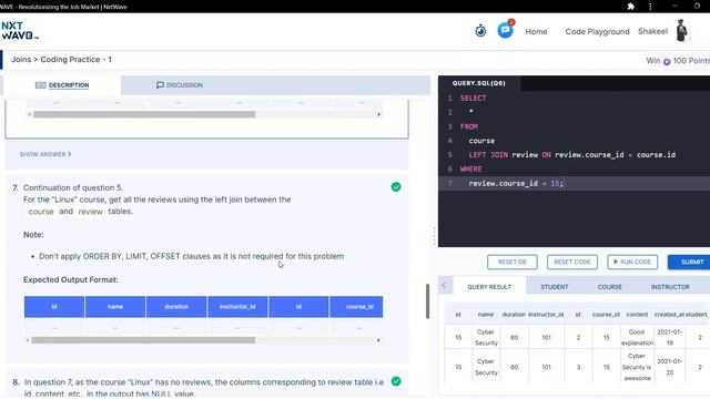 Joins | SQL | Coding Practice - 1 | CCBP 4.0 | NxtWave смотреть онлайн