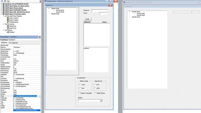 Control TreeView VBA en español (parte 1) смотреть онлайн