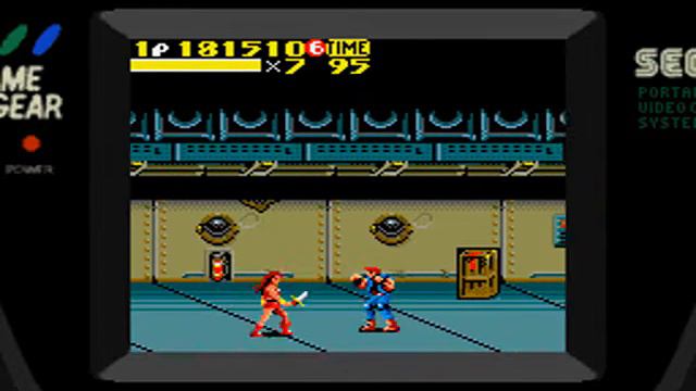 Streets of rage 2 (Sega Game Gear) (By Sting) смотреть онлайн