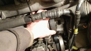 Часть 2. Volkswagen T4 2.5TDI установка ремня ТНВД