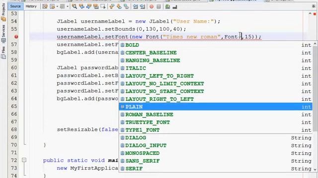 JAVA SWING GUI - LOGIN APPLICATION - PART 6 смотреть онлайн