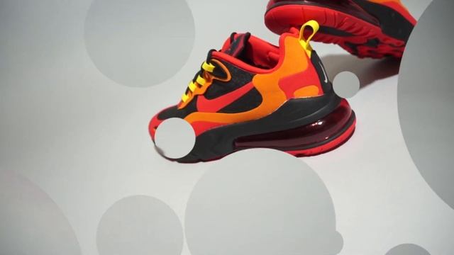 Nike Air Max 270 React Black CZ9267-001 Black Chile Red Speed Yellow смотреть онлайн