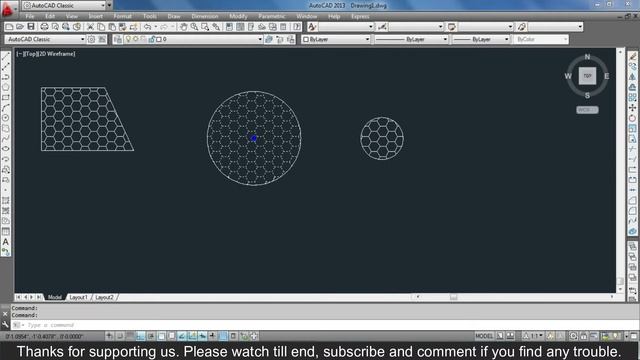 #7. AutoCAD Bangla Tutorial (Part-7) | Hatch Command in AutoCAD | Gradient Command смотреть онлайн
