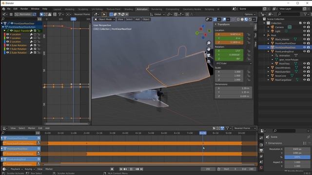 Exporting Blender animations to glTF and STK смотреть онлайн