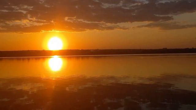 Красивый закат на Лепельском озере! смотреть онлайн