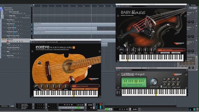 Cuatro VSTi Guitarras del Caribe - El Cuatro de puerto Rico смотреть онлайн