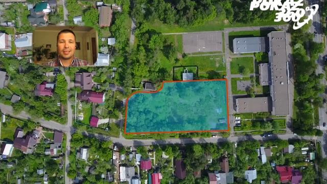 Показ участка с дрона | Продажа участка в Салтыковке | 39 соток смотреть онлайн