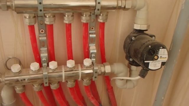 Правильное подключение теплого пола к котлу. смотреть онлайн