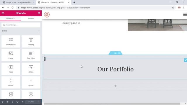 How to Add Image Hover Ultimate Shortcode into Elementor Page Builder смотреть онлайн
