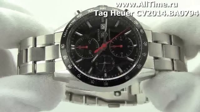Мужские наручные швейцарские часы Tag Heuer CV2014.BA0794 смотреть онлайн