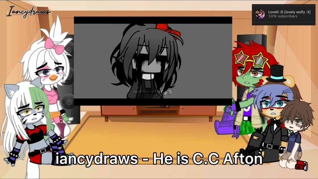 Fnaf Security Breach react to Afton family | pt.1 | read desc | Elizabeth & C.C смотреть онлайн