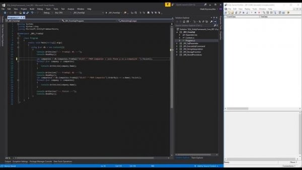 Еntity Framework Core 2.0.  SQL Entity Framework Core. Урок 5
