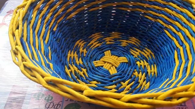 ОБработка изделия из ГАЗЕТНЫХ ТРУБОЧЕК смотреть онлайн