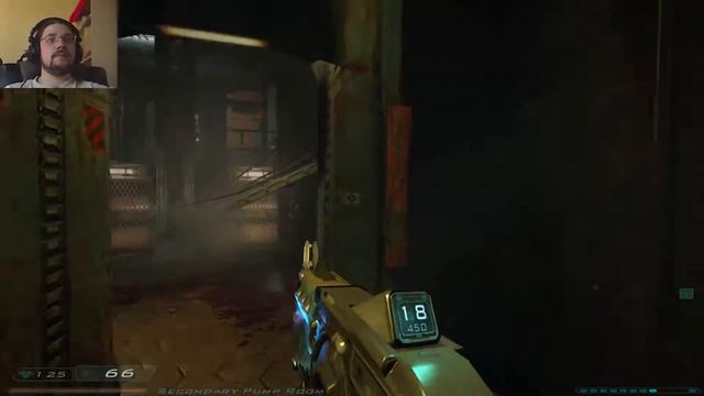 Doom 3 (Redux) - Part 15 (Spooky Scary Skeletons, Green Goo, and Boss Doors) смотреть онлайн