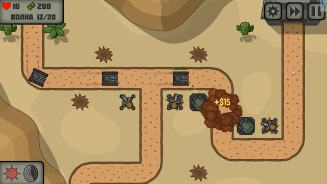 Tactical war прохождение на 3 звезды уровень 6 \ walkthrough 3 stars level 6 смотреть онлайн