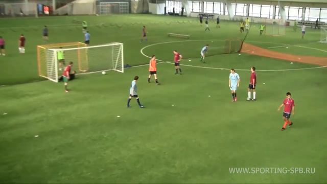 Спортинг-лига l Ракурс - Русский стандарт - 3-2 смотреть онлайн