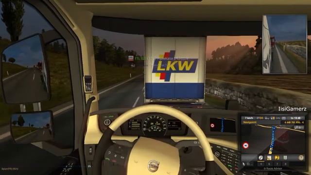 People can't drive #12 + Video greetings to player | ETS2 MP смотреть онлайн