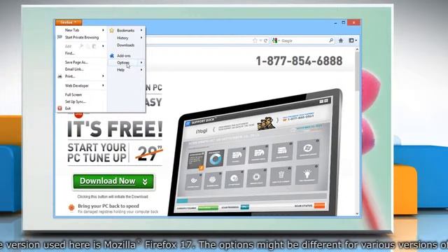 How to disable cookies tracking in Mozilla® Firefox on a Windows® 8 PC смотреть онлайн