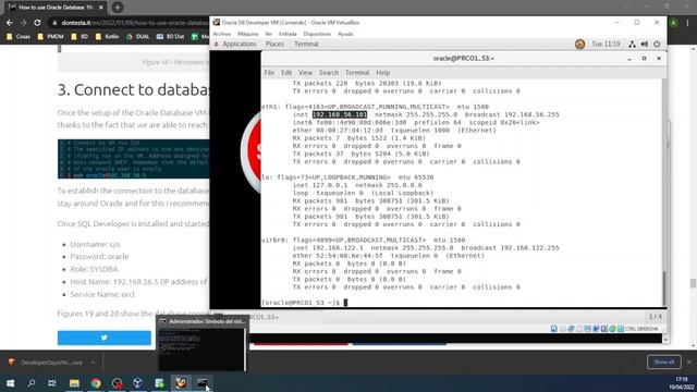 BD. Intalación MV Oracle DB смотреть онлайн