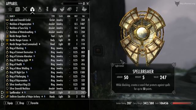 Skyrim - Mod - Swap Spellbreaker between Light and Heavy Armour versions смотреть онлайн