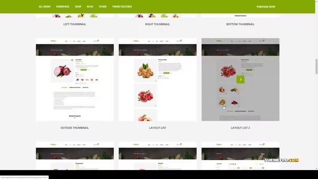 Yukino - Organic and Food WooCommerce WordPress Theme multil vendor fruit theme смотреть онлайн