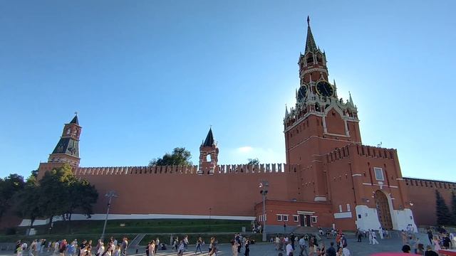 Спасская Башня Московского Кремля. смотреть онлайн