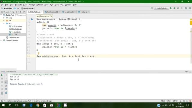 6. Kotlin programming - function details with live coding (Bangla Tutorial) смотреть онлайн