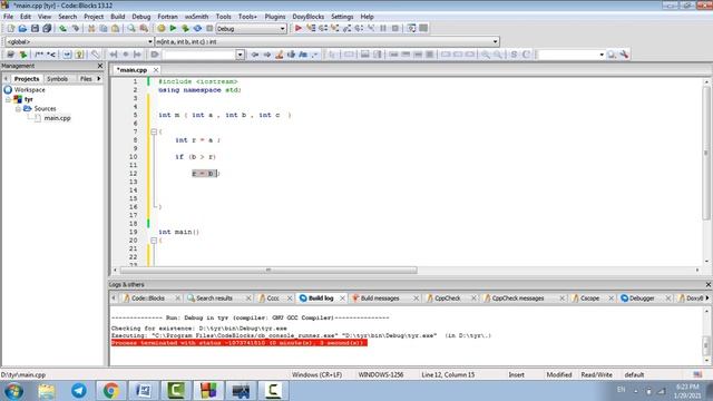 C++ program to find the largest number between 3 integer numbers using Function смотреть онлайн