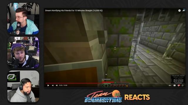 Minecraft Noobs React to 1000IQ Dream Moments смотреть онлайн