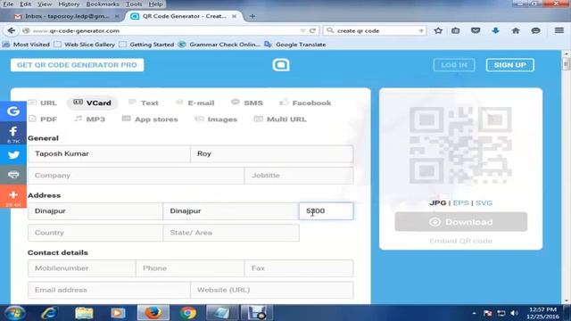 How to create Vcart with QR Code HD Video смотреть онлайн