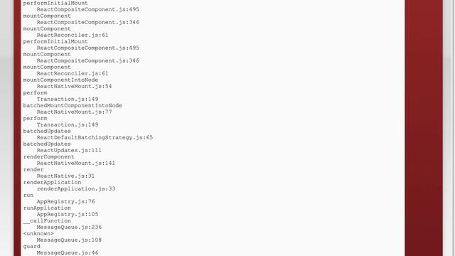 React Native error when start without debug смотреть онлайн